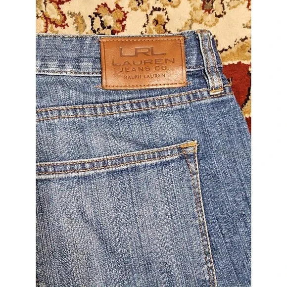Lauren Jeans Co. Ralph Lauren High Rise Denim Shorts Women's Sz 10 - Picture 4 of 7